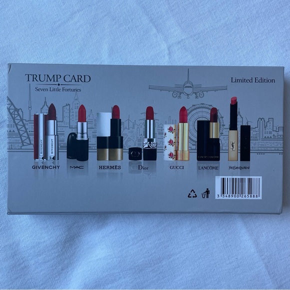 7 Luxury Lipsticks (Hermes, Givenchy, Dior, Lancôme, Gucci, YSL, MAC) Gift Set - Picture 3 of 5